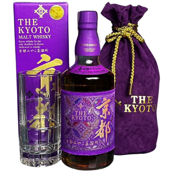 Kyoto Whisky  Murasaki-Obi (700 ml) (Premium Gift Set) (Limited Stock)