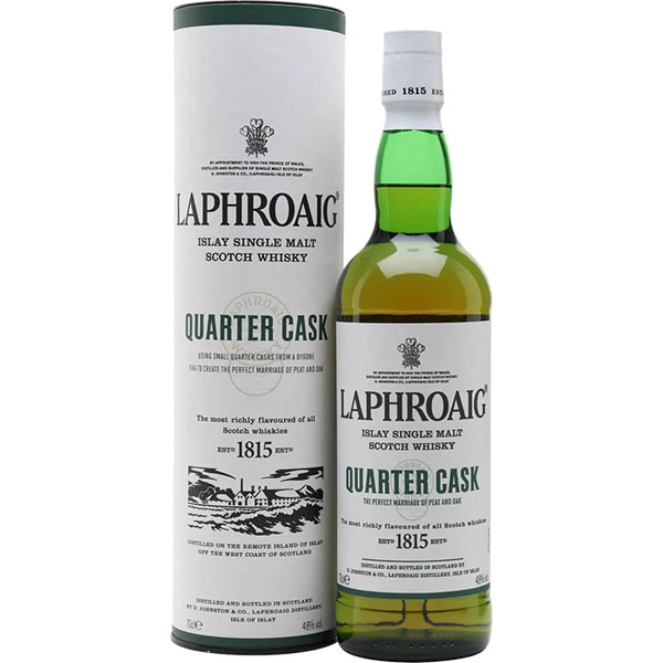 Laphroaig  Quarter Cask Islay Single Malt Scotch Whisky (700 ml)