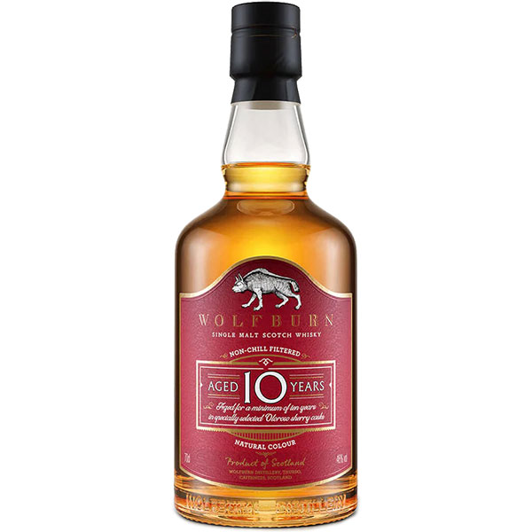 Wolfburn  Aged 10 Years Single Malt Whisky (700 ml)