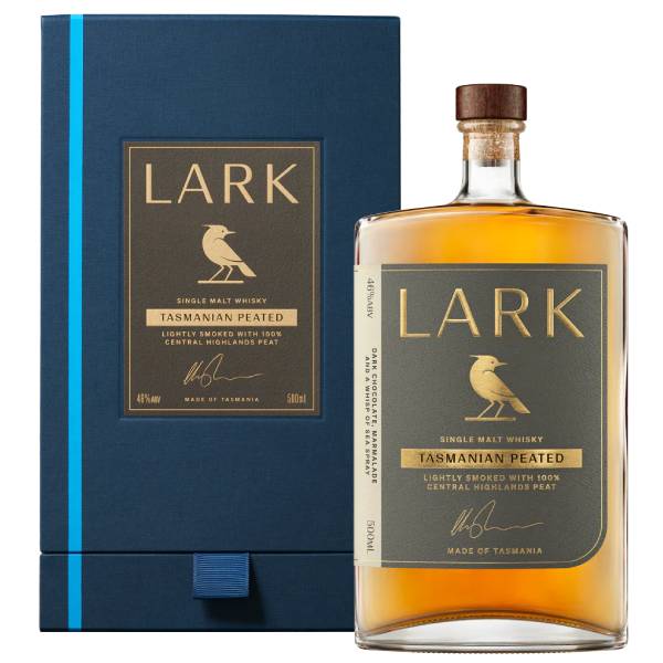 Lark  Tasmanian Peated Single Malt (500 ml)