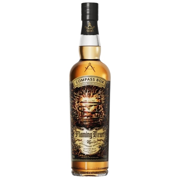 Compass Box  Flaming Heart 25th Anniversary Edition Blended Malt Scotch Whisky (700 ml)