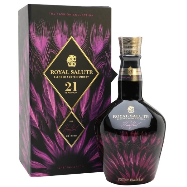 Royal Salute 21 years Harris Reed Edition III - Black Fuchsia (700 ml)