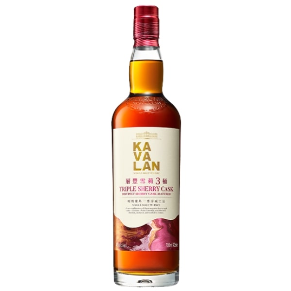 Kavalan Triple Sherry Cask Single Malt Whisky (700 ml)