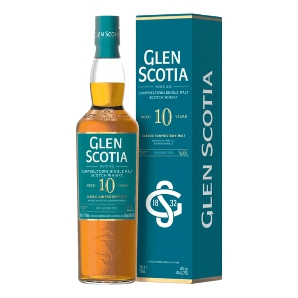 Glen Scotia  10 Year Old Unpeated Single Malt Whisky (700 ml)