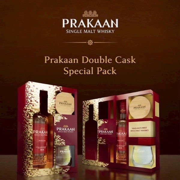 Prakaan  Single Malt Whisky Tribura Series Double Cask (700 ml) (Special Pack)