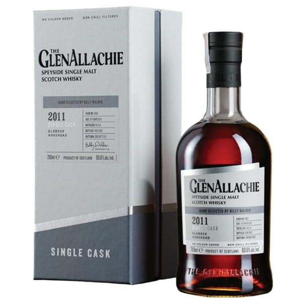 The GlenAllachie 2011 Oloroso Hogshead Cask no. 1950 (700 ml)