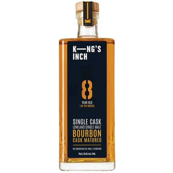 Kings Inch 8 Year Old Single Bourbon Cask (700 ml)