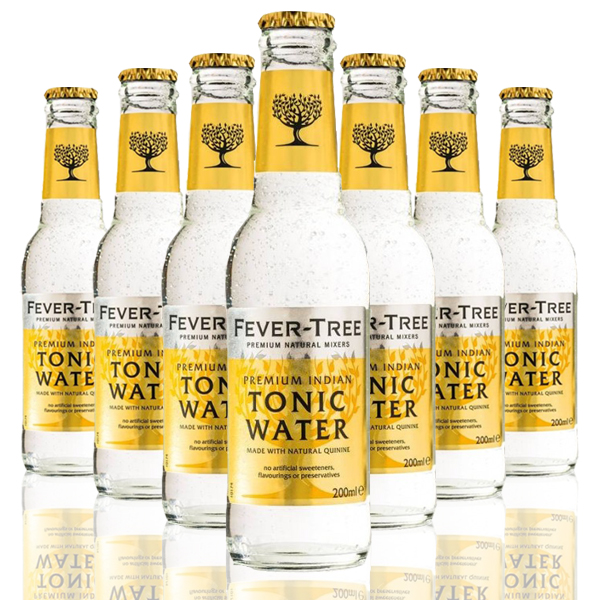 Fever-Tree  Premium Indian Tonic Water (200 ml) (Pack 24 Bottles)