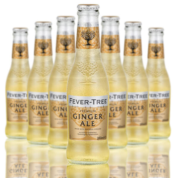 Fever-Tree  Premium Ginger Ale (200 ml) (Pack 24 Bottles)