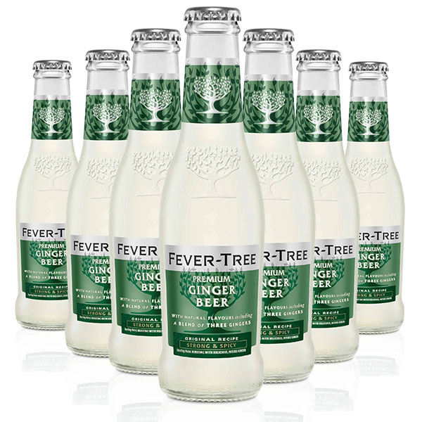 Fever-Tree  Premium Ginger Beer (200 ml) (Pack 24 Bottles)