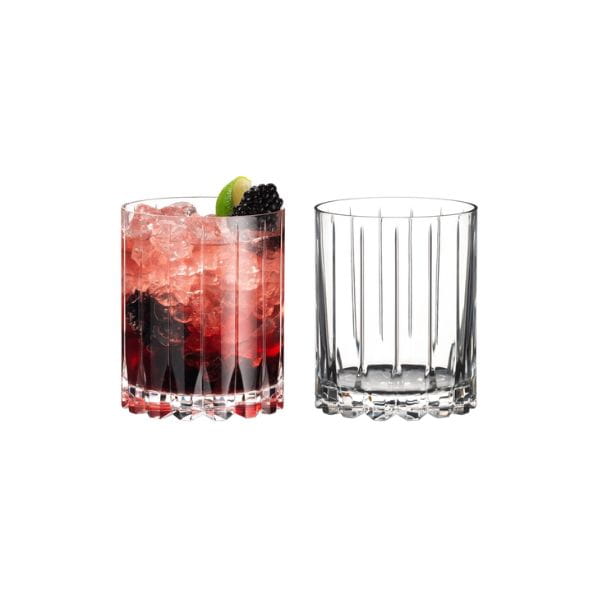 Riedel  Drink Specific Glassware Double Rock Glass (Pack 2 piece)