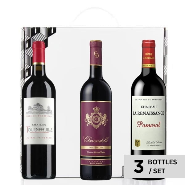 Right Bank Merlot Prestige Trio