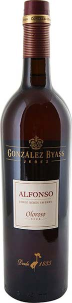 Gonzalez Byass Winery (Tio Pepe)  Sherry "Alfonso" (Oloroso - Dry) (375 ml)