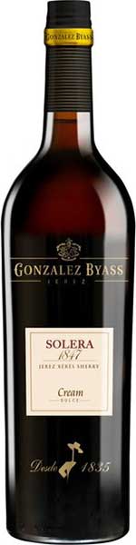 Gonzalez Byass Winery (Tio Pepe)  Sherry "Solera 1847" (Cream) (375 ml)