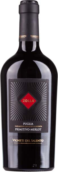 Vigneti del Salento  "ZOLLA" Primitivo Merlot Puglia IGP