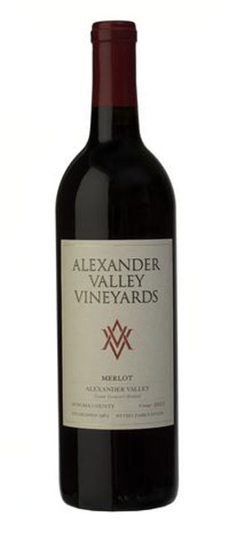 Alexander Valley  Vineyards Merlot