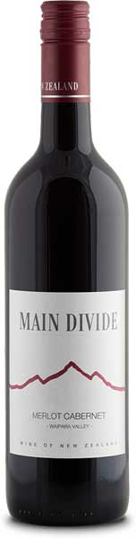 Main Divide by Pegasus Bay  Cabernet Sauvignon Merlot