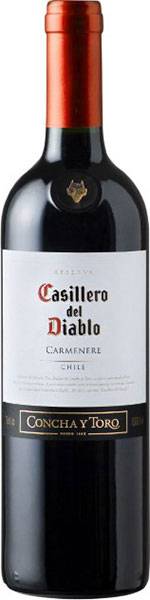 Concha Y Toro  Casillero Del Diablo Reserva Carmenere