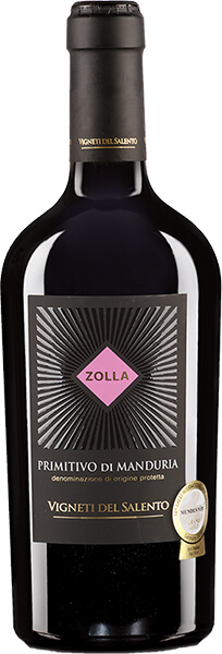 Vigneti del Salento  "ZOLLA" Primitivo Di Manduria DOC