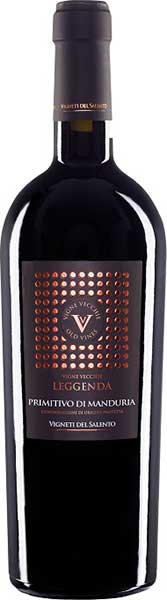 Vigneti del Salento  Vigne Vecchie Leggenda Primitivo Di Manduria
