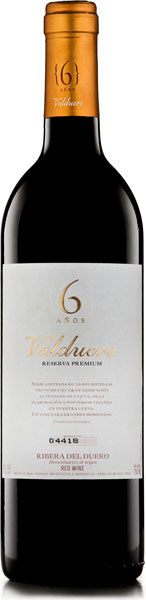bodegas Valduero  Reserva Premium " 6 Anos"