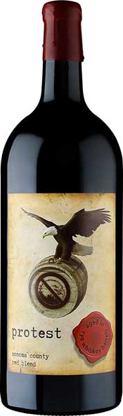 Protest  Sonoma County Red Bland