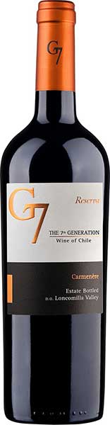 G7  Reserva Carmenere