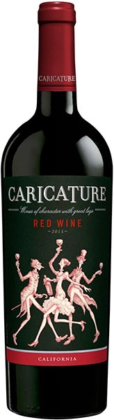 Caricature  Red Wine