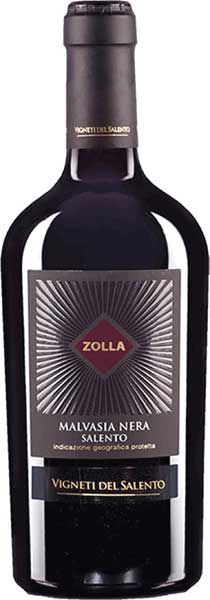 Vigneti del Salento  "ZOLLA" Malvasia Nera Solento IGP