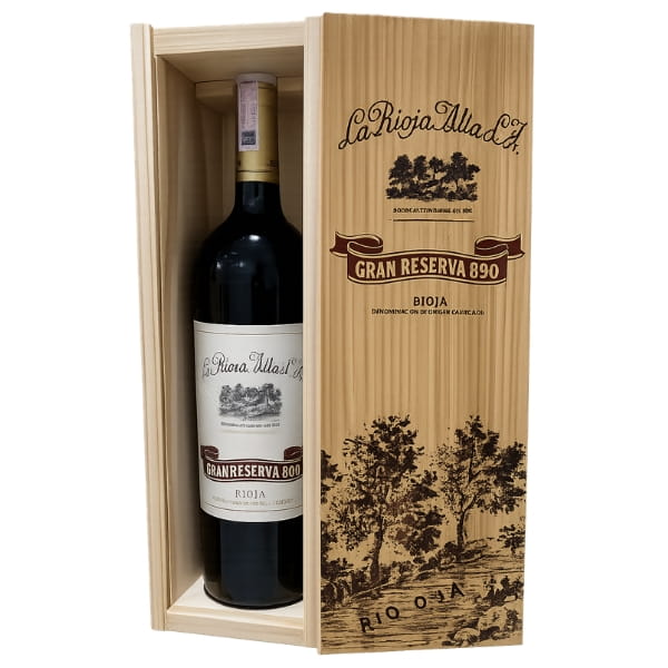 La Rioja Alta Gran Reserva 890 (Wooden Case)