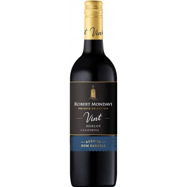 Robert Mondavi  Private Selection Vint Rum Barrel-Aged Merlot