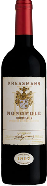 Kressmann Bordeaux 'Monopole' Rouge AOC