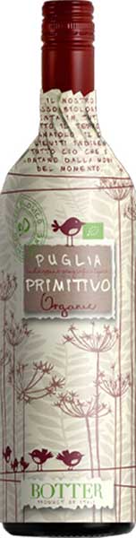 Botter  Primitivo Puglia (Organic Wine)