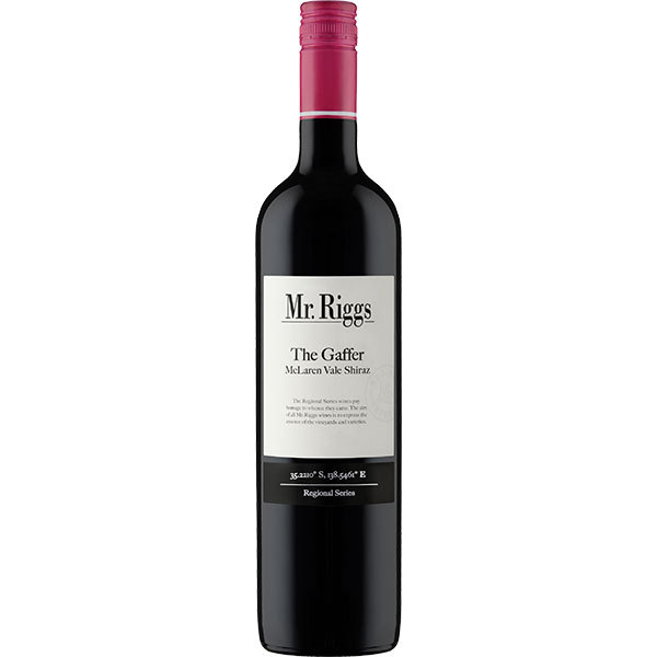 MR.RIGGS  "The Gaffer" Shiraz
