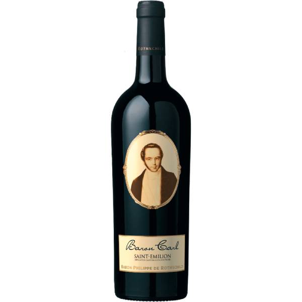 Baron Philippe de Rothschild  Baron Carl AOC Saint-Emilion
