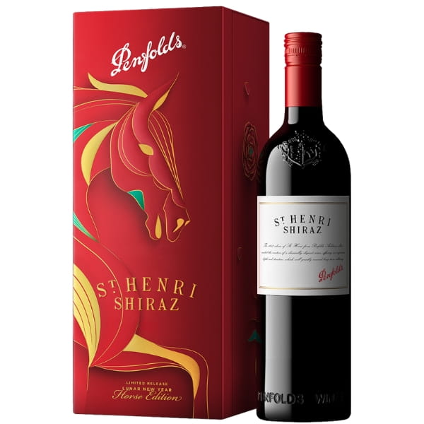 Penfolds St Henri Shiraz Gift Box Lunar New Year Horse Edition (750 ml)