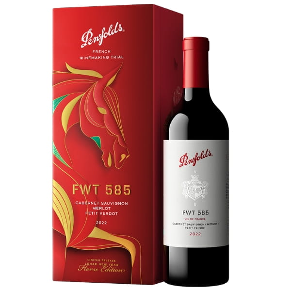 Penfolds FWT 585 Red Blend Gift Box Lunar New Year Horse Edition (750 ml)