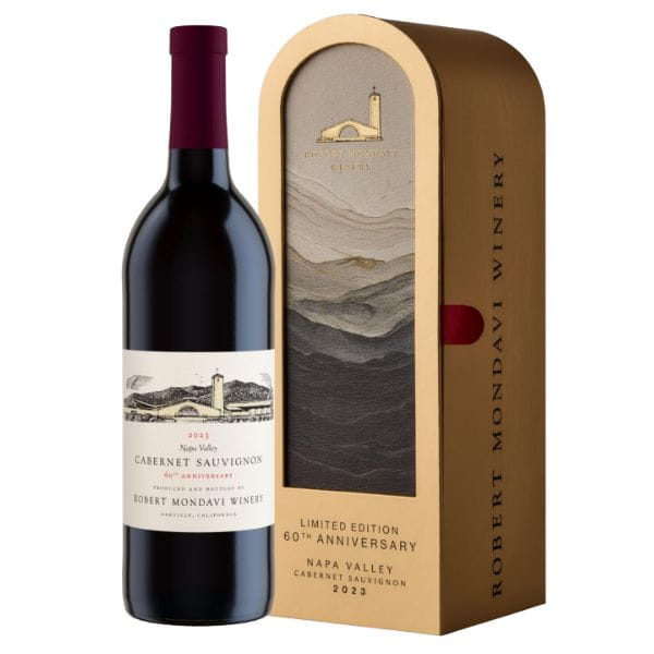 Robert Mondavi Napa Vally Cabernet Sauvignon 60th Anniversary Limited Edition 2023