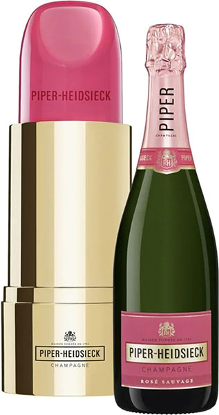 Piper-Heidsieck  Rose Sauvage Lipstick Edition (750 ml)
