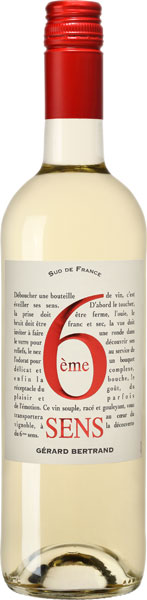 Gerard Bertrand  6eme Sens Blanc