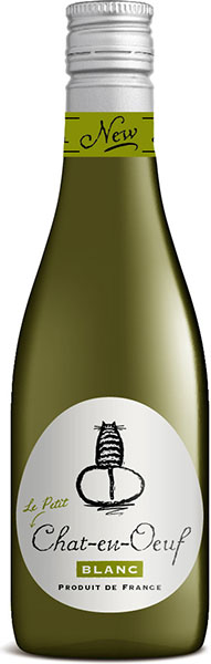 Le Petit  Chat-en-Oeuf Blanc (185 ml)