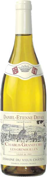 Domaine Daniel Etienne Dafaix  Les Grenouilles Grand Cru Chablis