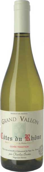 Brotte  Grand Vallon Cotes Du Rhone Blanc