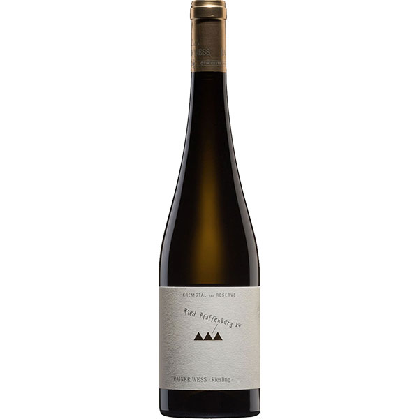 Rainer Wess  Ried Pfaffenberg Riesling Reserve