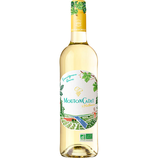 Baron Philippe de Rothschild  Mouton Cadet Bordeaux Blanc BIO "Nathan"