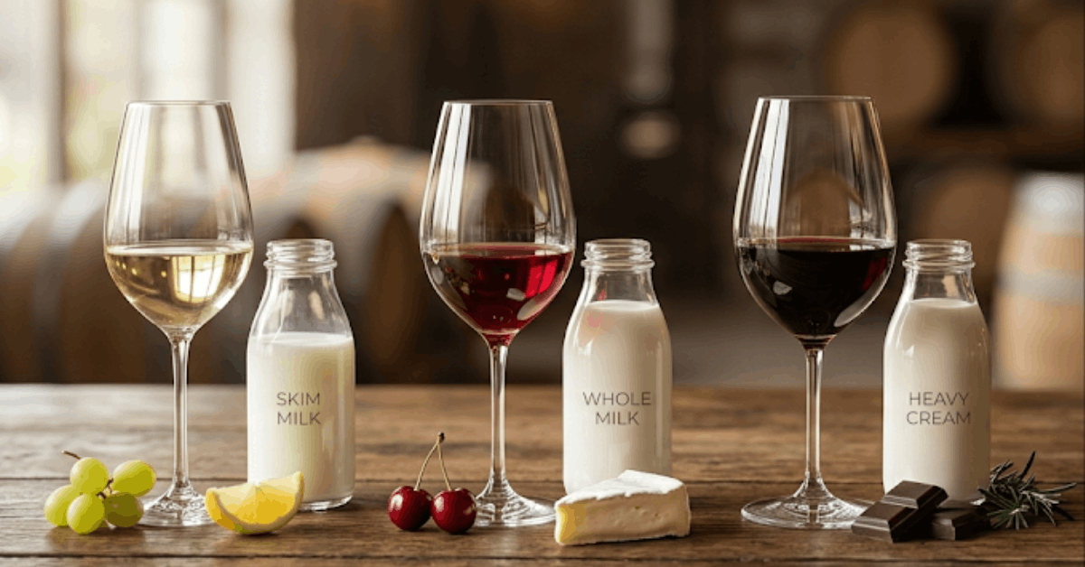 10 Second Wine Body Guide with Milk Analogy-3