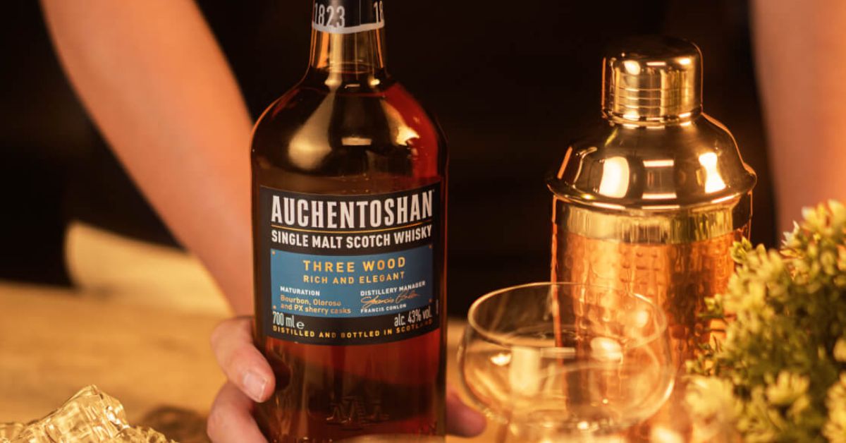 Auchentoshan Single Malt Scotch Three Wood