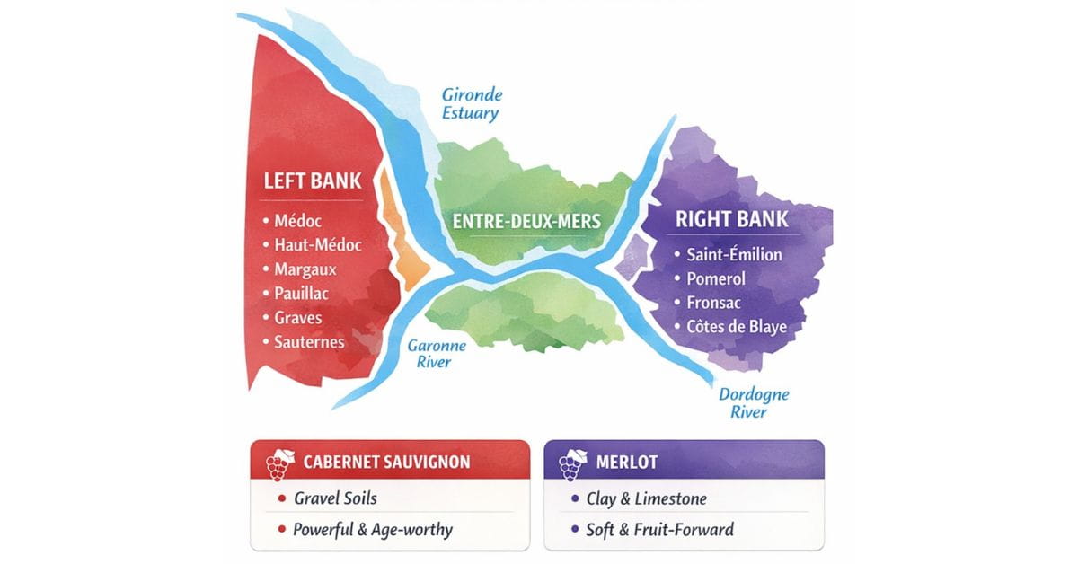 Bordeaux Left & Right Bank