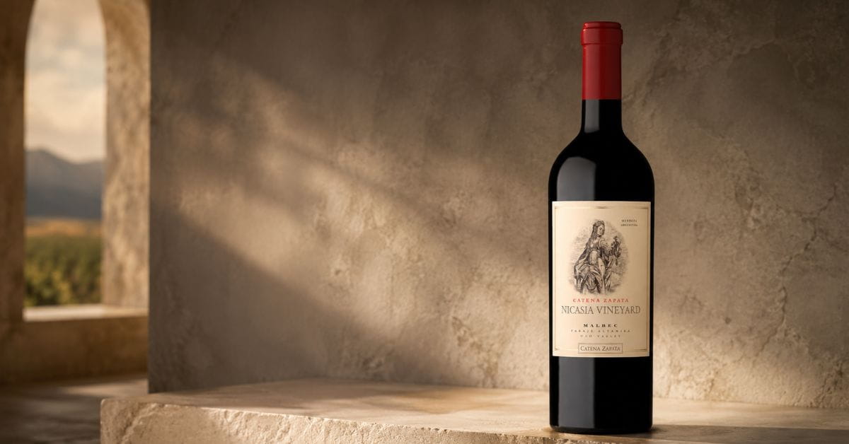 ขวด Catena Zapata Nicasia Malbec จาก Mendoza อาร์เจนตินา