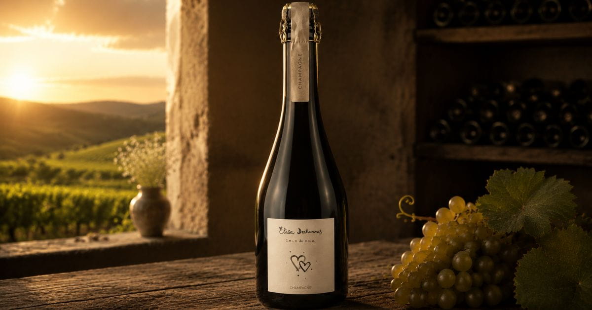 Champagne Élise Dechannes Cœur De Noir Extra Brut